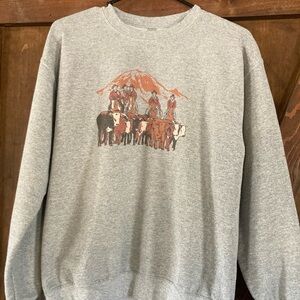 Western sweatshirt